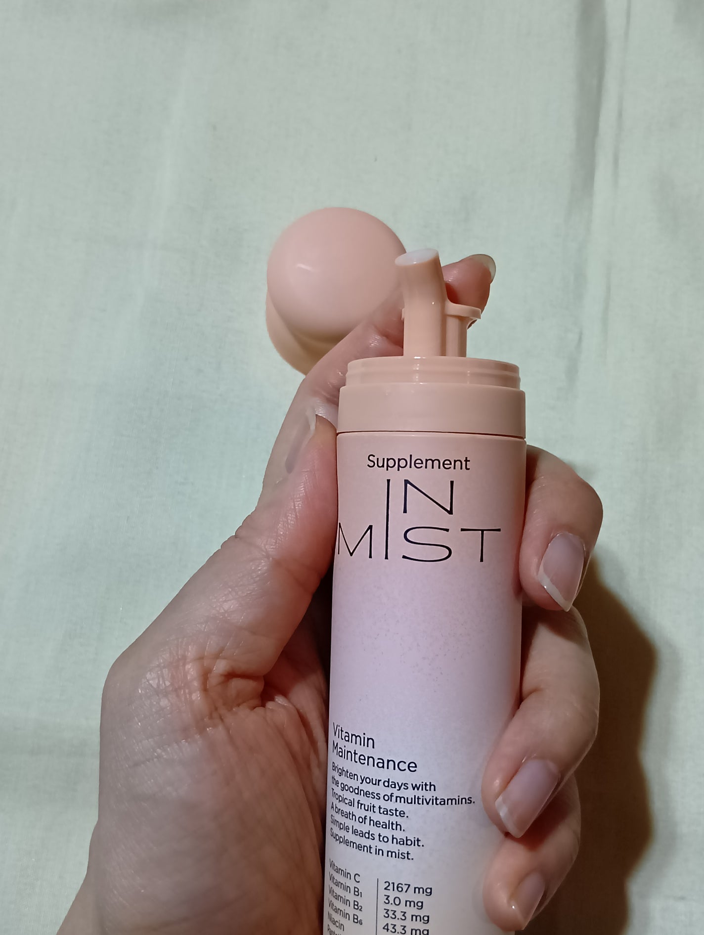 Vitamin Maintenance/IN MIST/健康サプリメントを使ったクチコミ(3枚目)