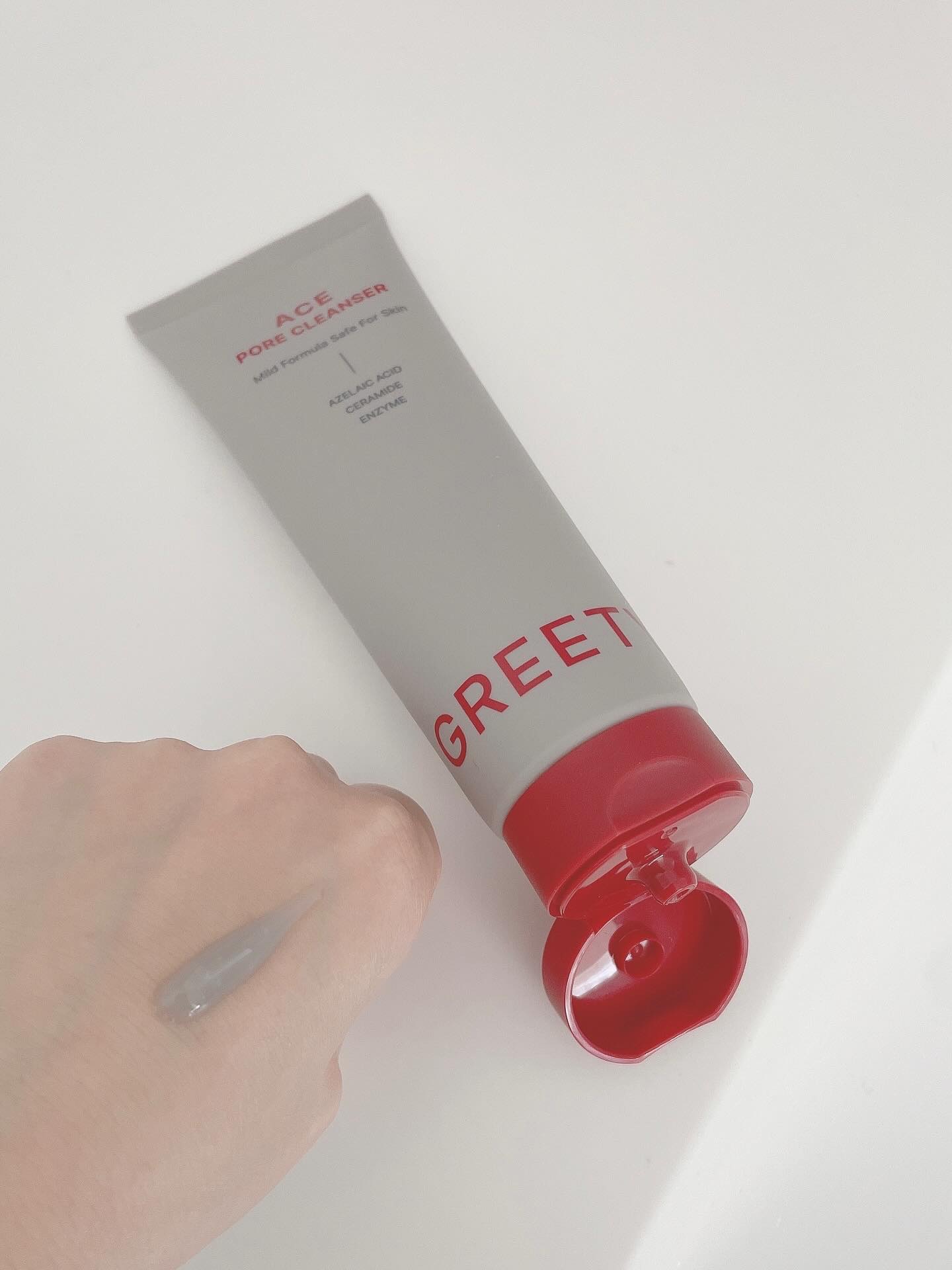 ACE pore cleanser /GREETY/洗顔フォームを使ったクチコミ（3枚目）