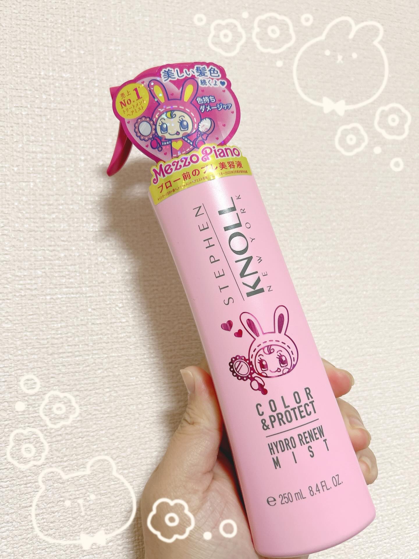 スティーブンノル ハイドロリニュー ミスト カラープロテクト A/スティーブンノル ニューヨーク/プレスタイリング・寝ぐせ直しを使ったクチコミ（1枚目）