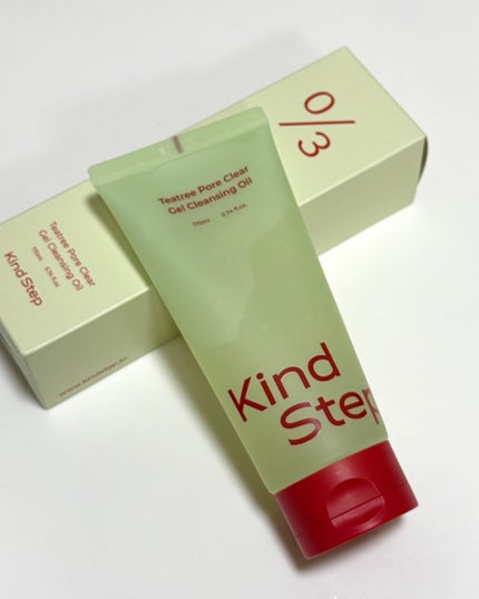 ティーツリージェルクレンジングオイル/KindStep/クレンジングジェルを使ったクチコミ(6枚目)