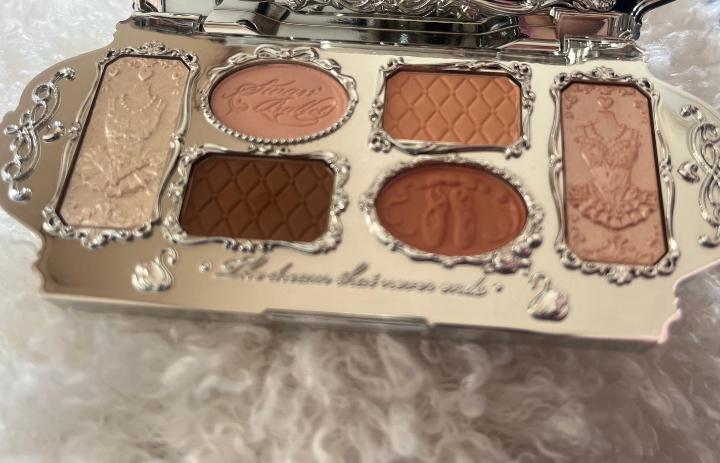 フラワーノーズスワンバレエシリーズ アイシャドウパレット/FlowerKnows/アイシャドウパレットを使ったクチコミ(2枚目)