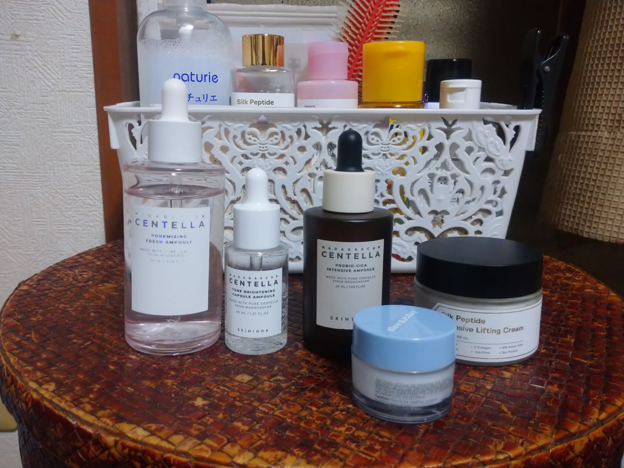 SUNGBOON EDITOR（成分エディター） Silk Peptide EGFのクチコミ「🌃夜のスキンケア 記録用

SKIN1004センテラ アンプル➔ナチュリエハトムギ化粧水ナチュ.....」（2枚目）