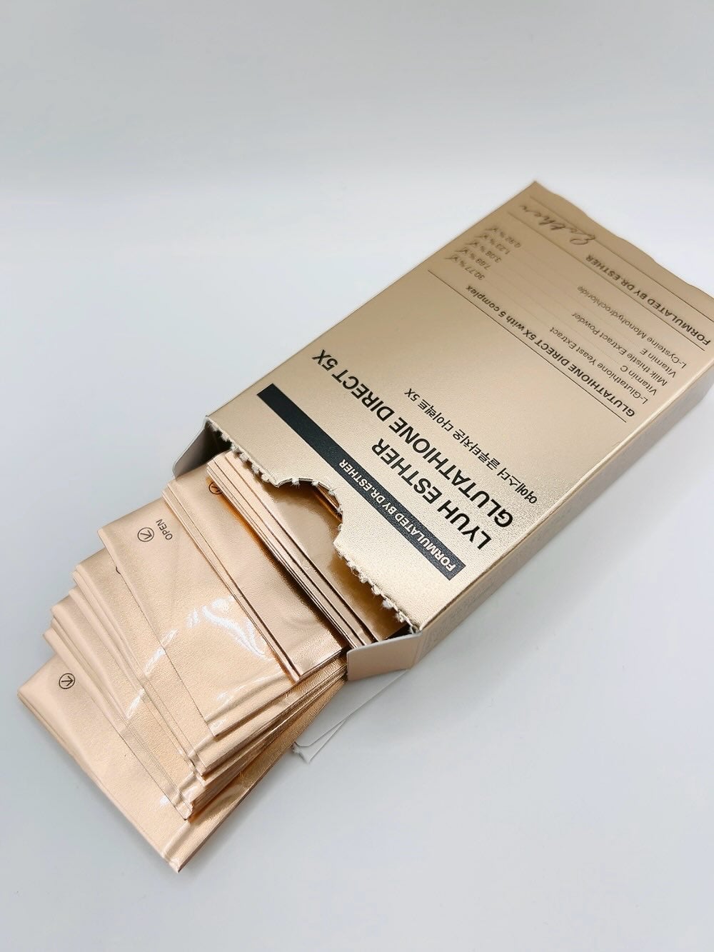 ヨエスターグルタチオンダイレクト5X/ESTHER FORMULA/美容サプリメントを使ったクチコミ(4枚目)