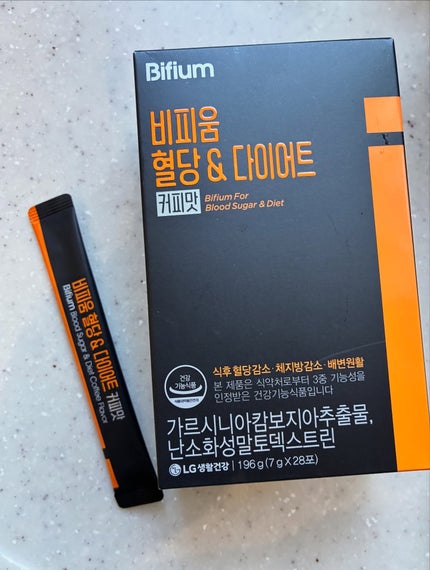 ビフィウム血糖&ダイエットコーヒー味/LG生活庭園/美容ドリンクを使ったクチコミ(1枚目)