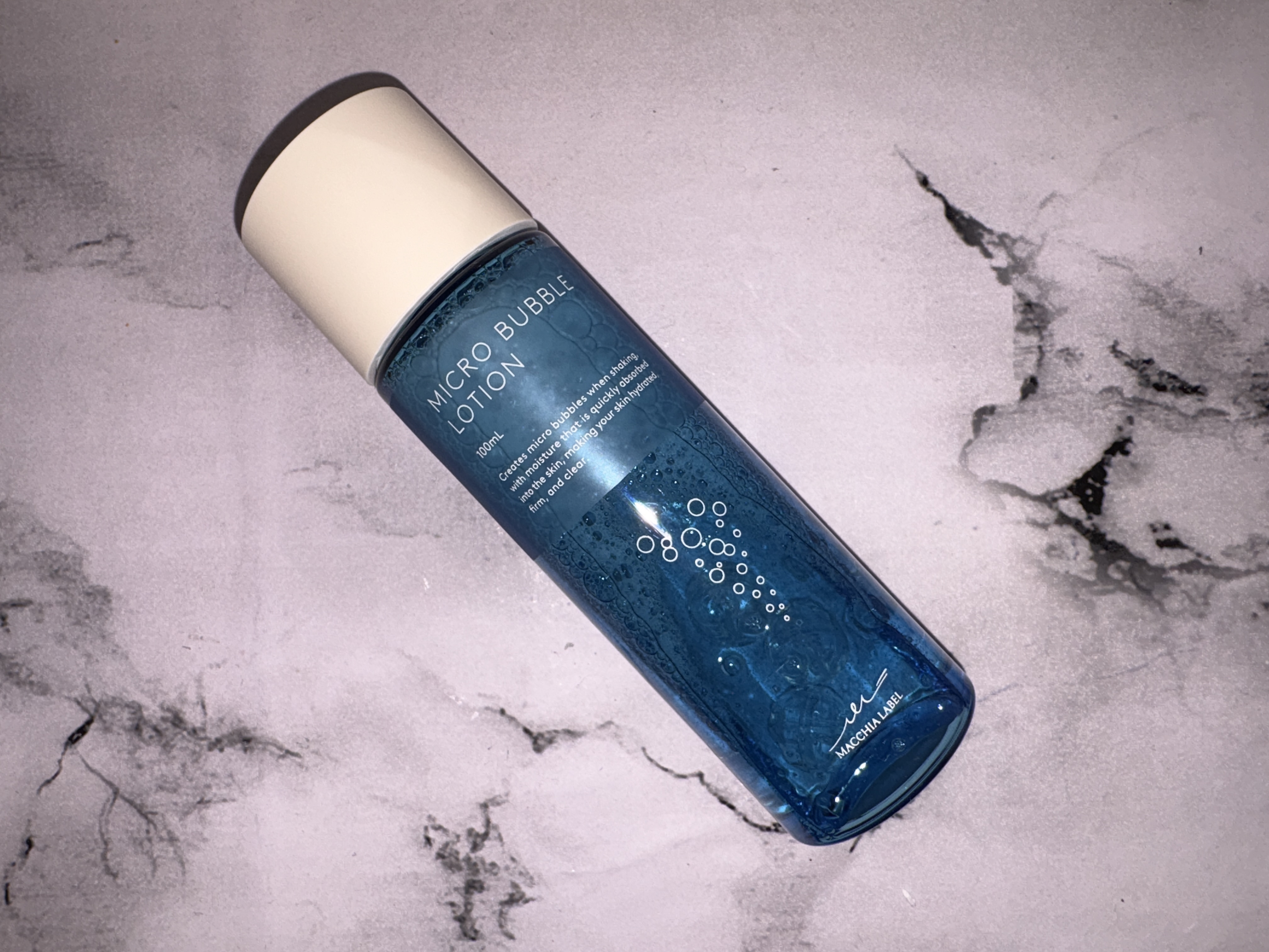 薬用マイクロバブルローション/Macchia Label/化粧水を使ったクチコミ（1枚目）