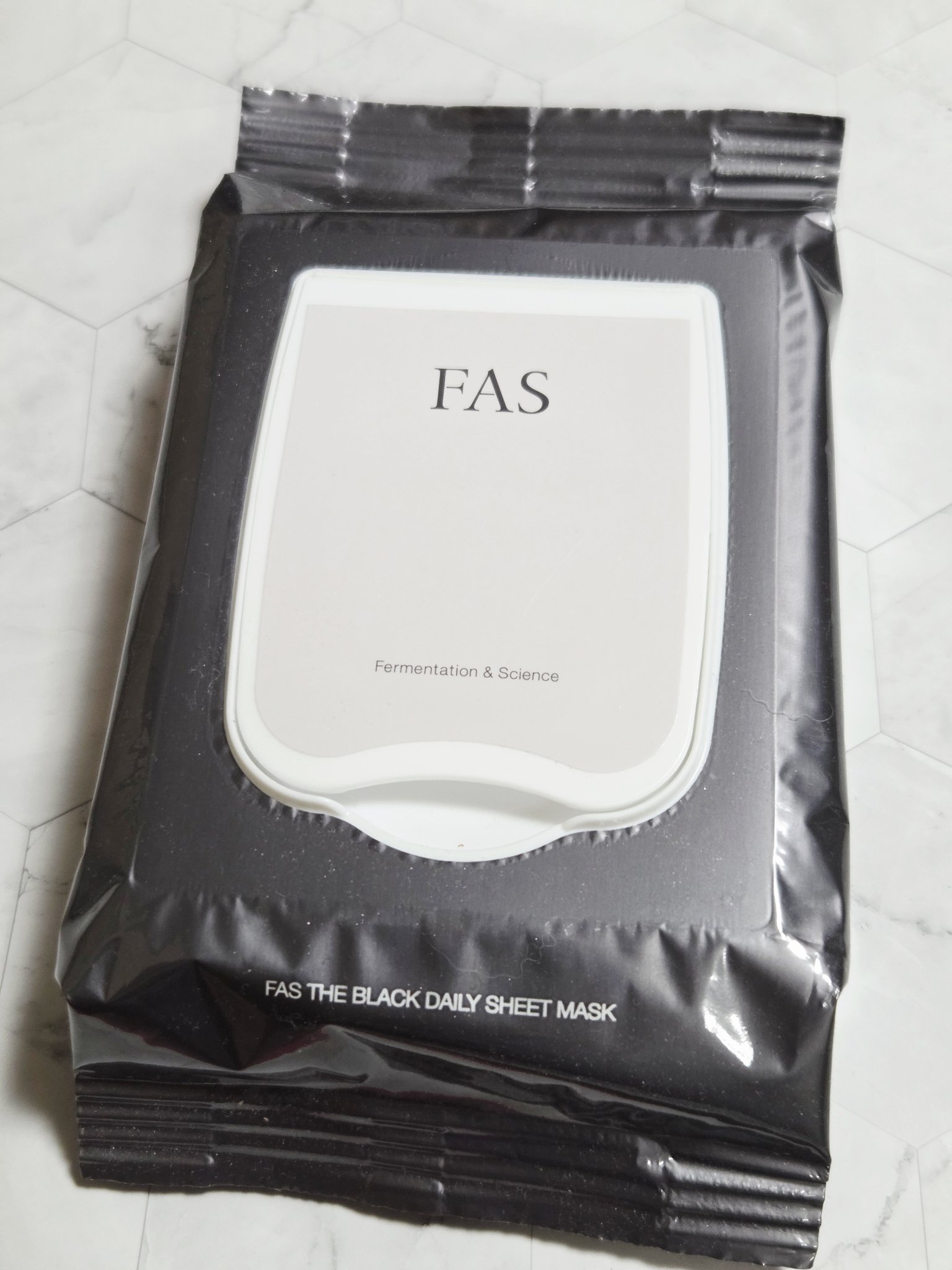 FAS ザ ブラック デイリー シートマスク/FAS/シートマスク・パックを使ったクチコミ（1枚目）