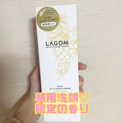 ラゴム ジェルトゥウォーター クレンザー(朝用洗顔)/LAGOM /その他洗顔料を使ったクチコミ(1枚目)