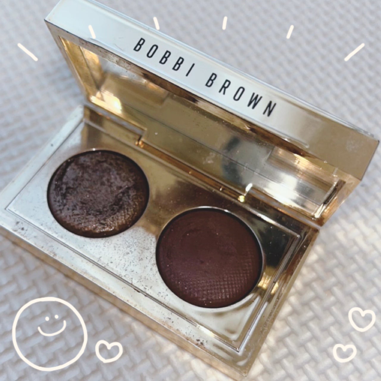 リュクス アイシャドウ デュオ/BOBBI BROWN/アイシャドウパレットを使ったクチコミ(1枚目)