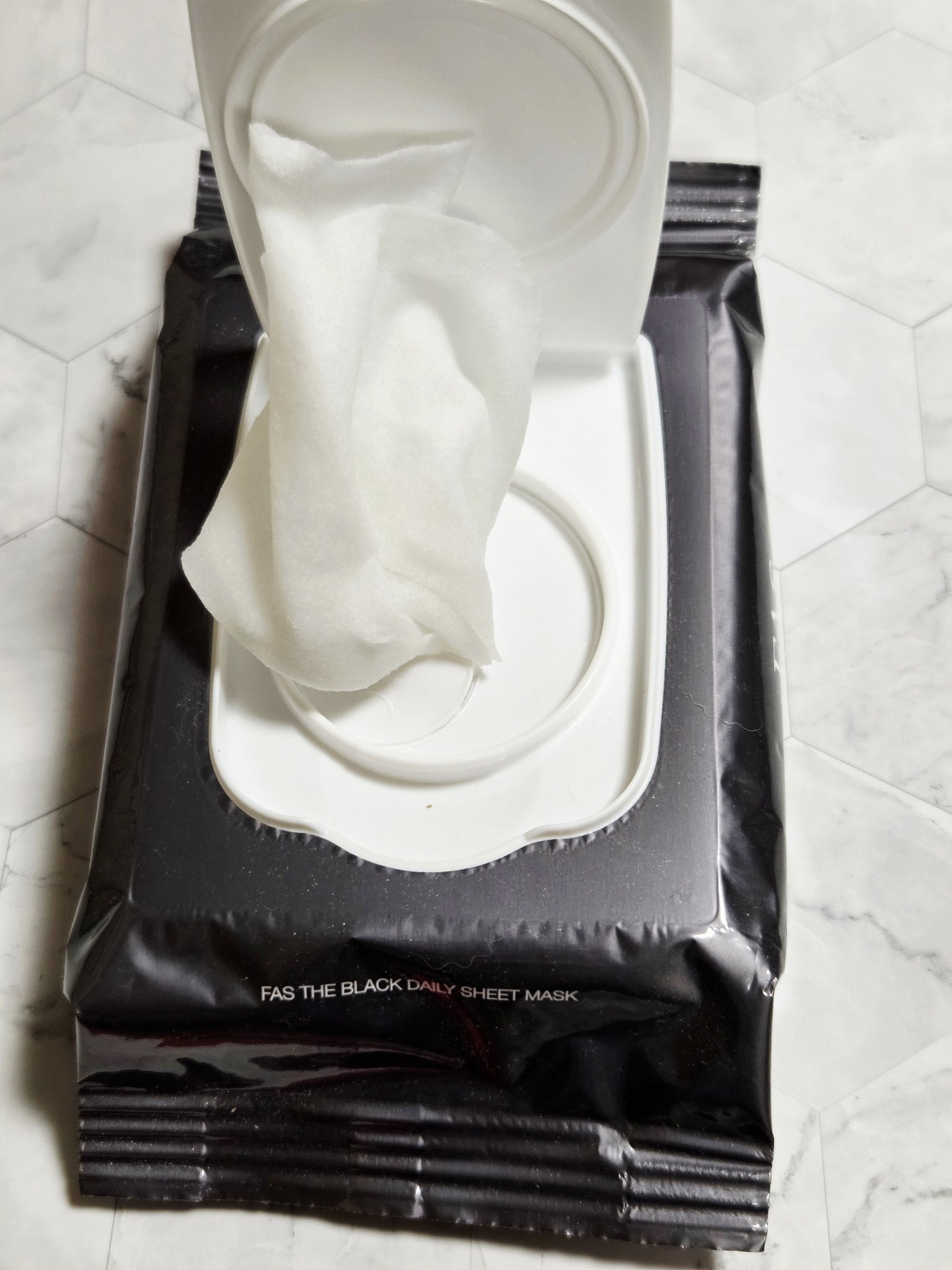 FAS ザ ブラック デイリー シートマスク/FAS/シートマスク・パックを使ったクチコミ（3枚目）
