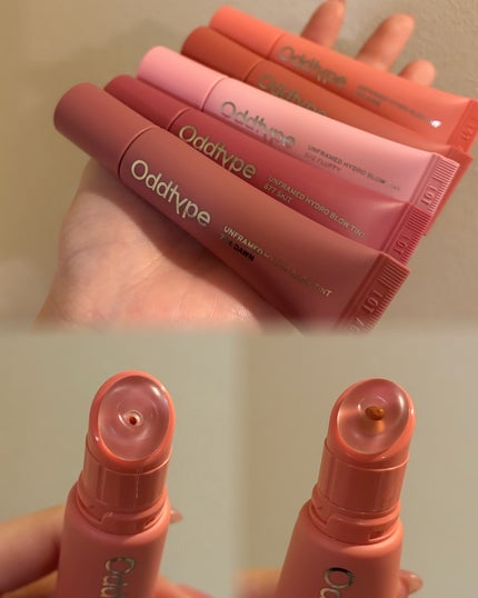 アンフレームドハイドロブロウティント/Oddtype/リップティントを使ったクチコミ(3枚目)