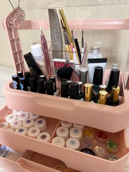 ネイルボックス/Petit Price/ネイル用品を使ったクチコミ(3枚目)