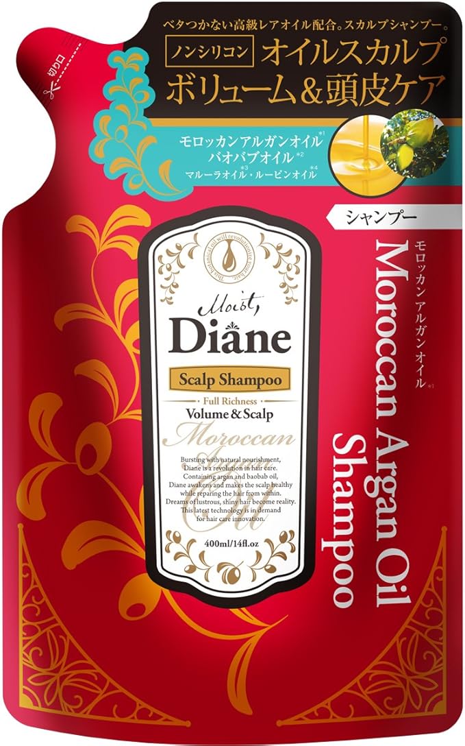 ダイアン ボリューム&スカルプ オイルシャンプー/トリートメント シャンプー詰め替え 400ml