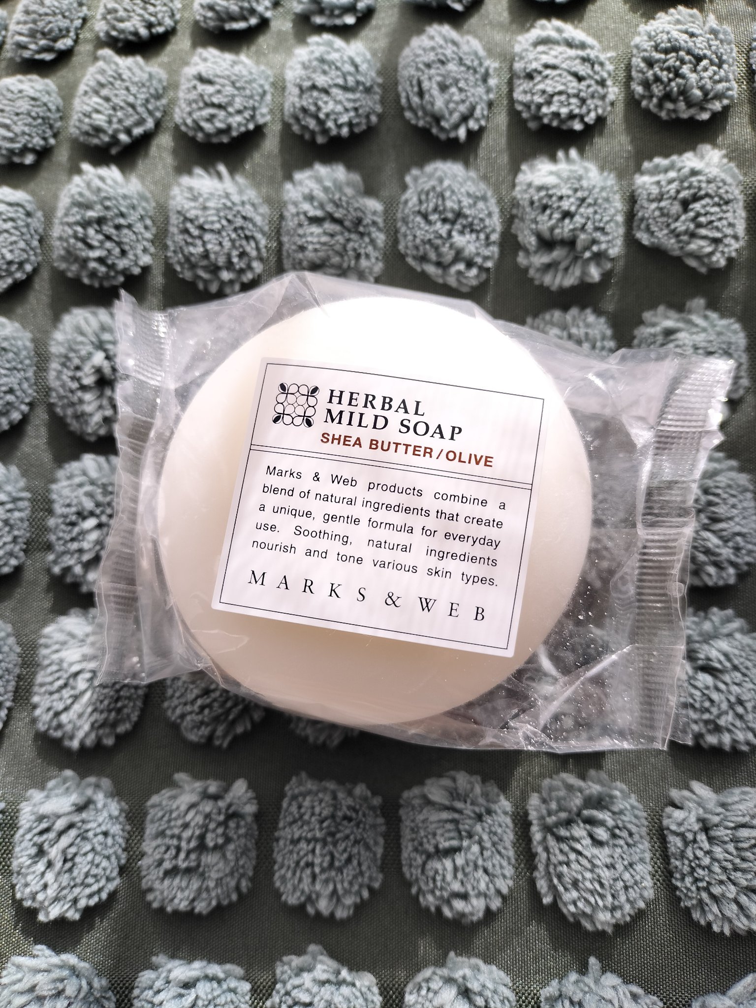 ハーバルマイルドソープ シアバター/オリーブ/MARKS&WEB/ボディ石鹸を使ったクチコミ（1枚目）