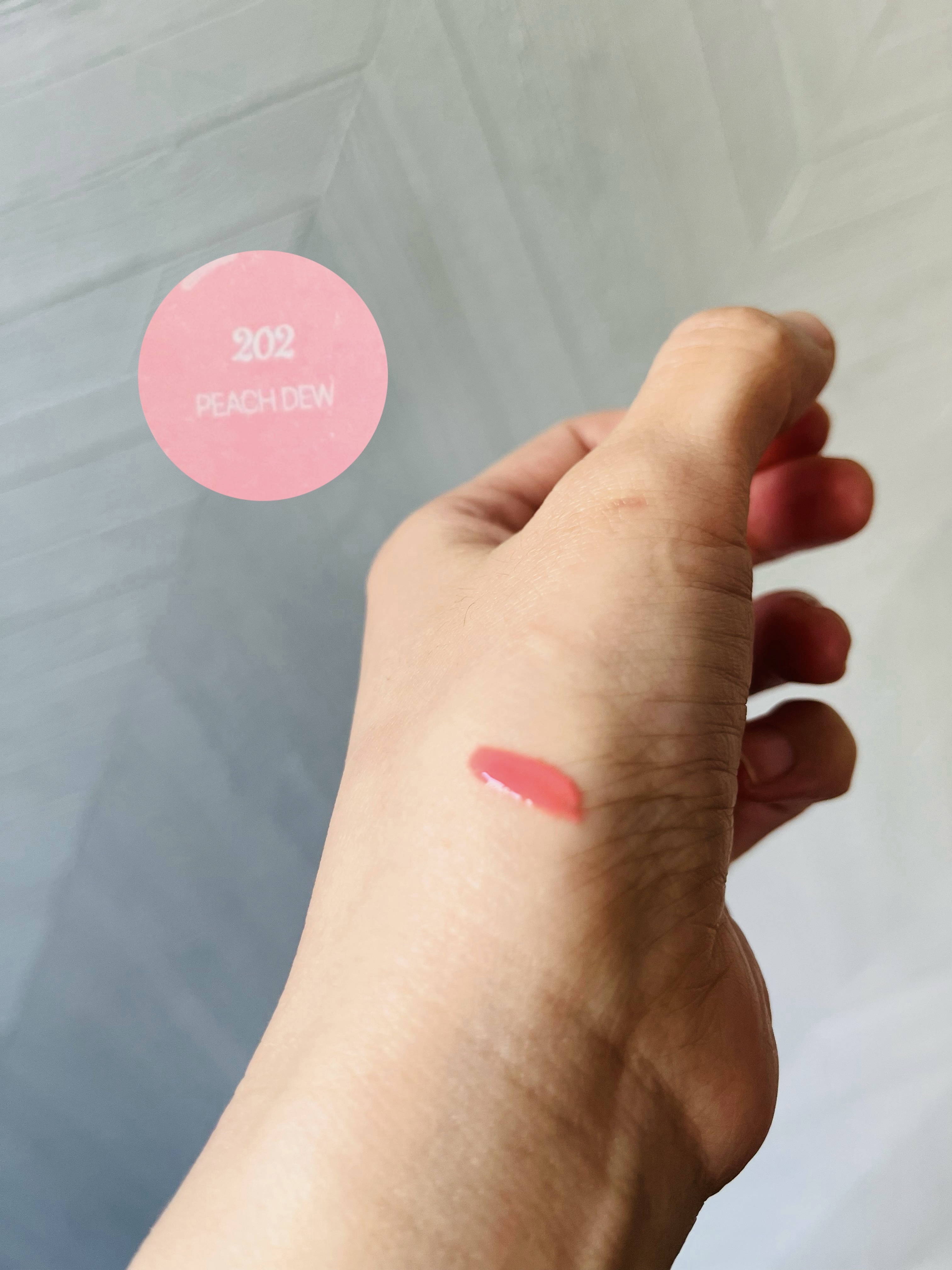 ミニグレイズバウンシングティント/2aN/リップティントを使ったクチコミ（2枚目）