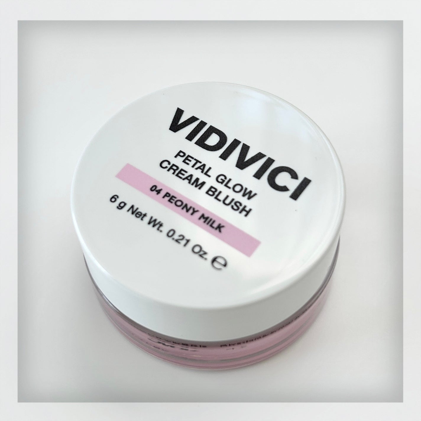 ペタルグロウクリームチーク/VIDIVICI/ジェル・クリームチークを使ったクチコミ(1枚目)