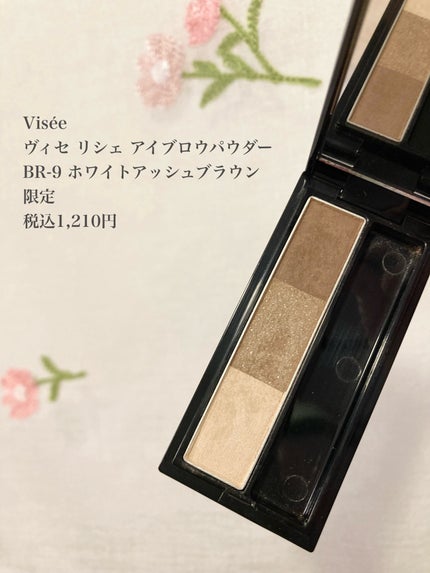 ヴィセ リシェ アイブロウパウダー/Visée/パウダーアイブロウを使ったクチコミ(2枚目)