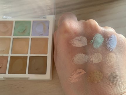 プロコンシーラーパレット/dasique/パレットコンシーラーを使ったクチコミ(3枚目)