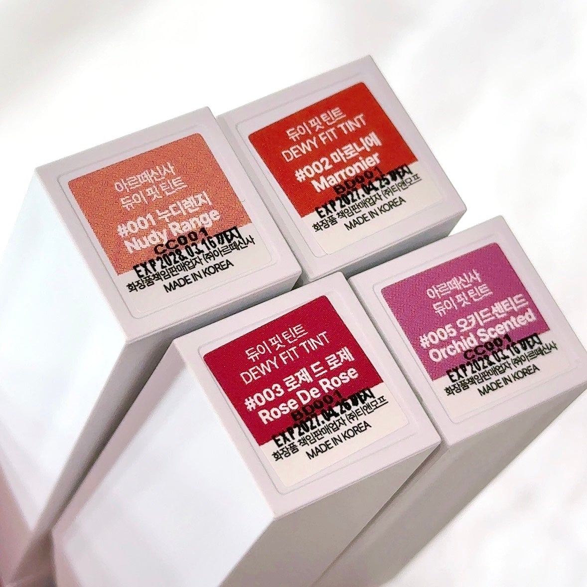 ビルダブルデューイフィットティント/ArteSinsa/リップティントを使ったクチコミ(4枚目)