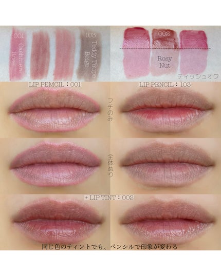 シャインロックリップティント/nonoer/リップティントを使ったクチコミ(6枚目)