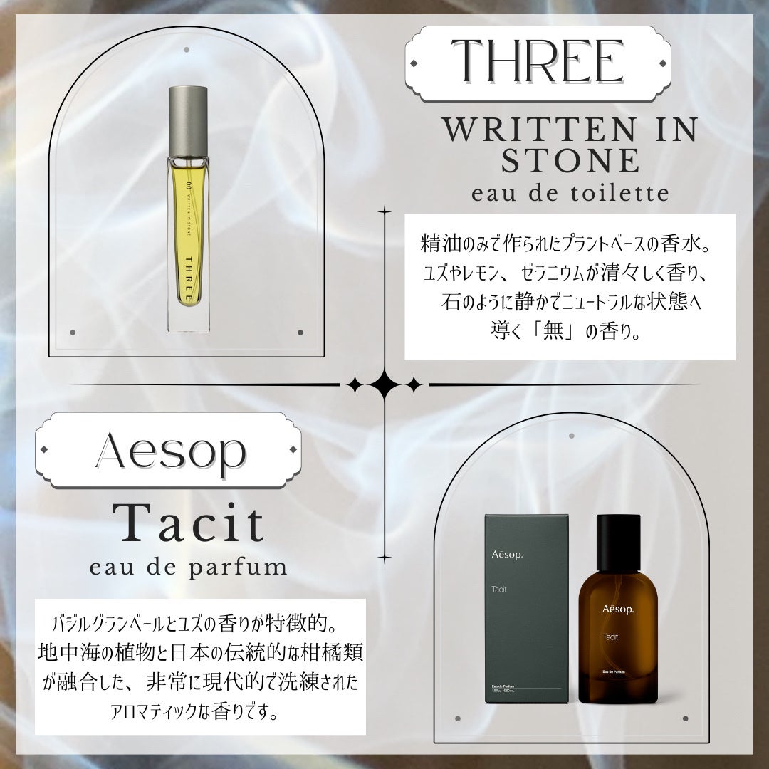 タシット/Aesop/香水(メンズ)を使ったクチコミ(2枚目)