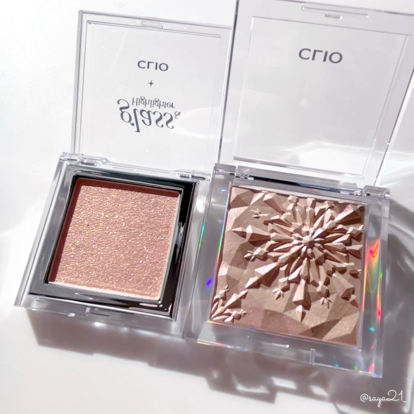 グラス アンド ハイライター/CLIO/ハイライト・シェーディングを使ったクチコミ(2枚目)