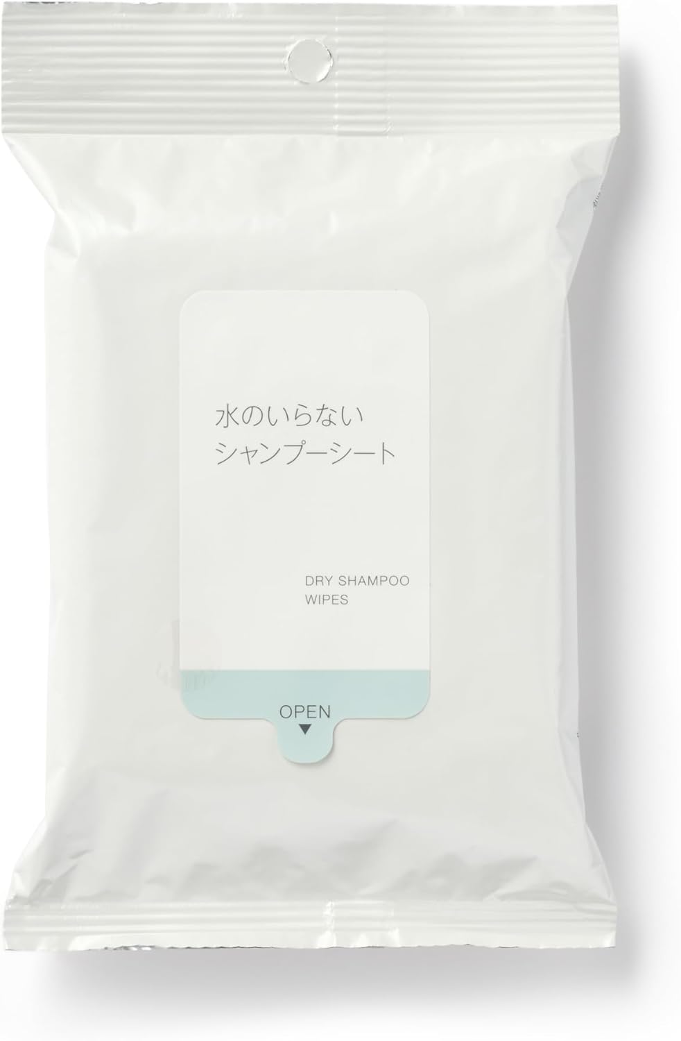 水のいらないシャンプーシート / 無印良品