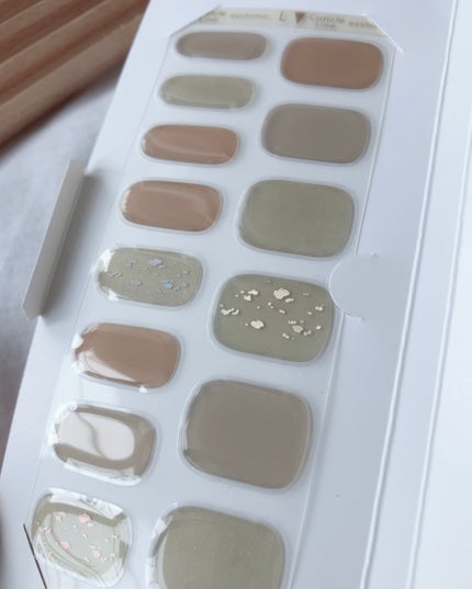 フィットフィックスジェルネイル/esshimo/ネイルシールを使ったクチコミ(3枚目)