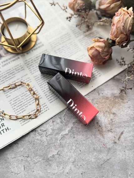 ブラーグロイリップティント/Dinto/リップティントを使ったクチコミ(5枚目)