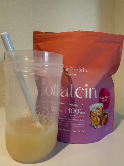 コラテイン コラーゲンプロテイン ピーチティー味/Collatein/その他プロテインの画像