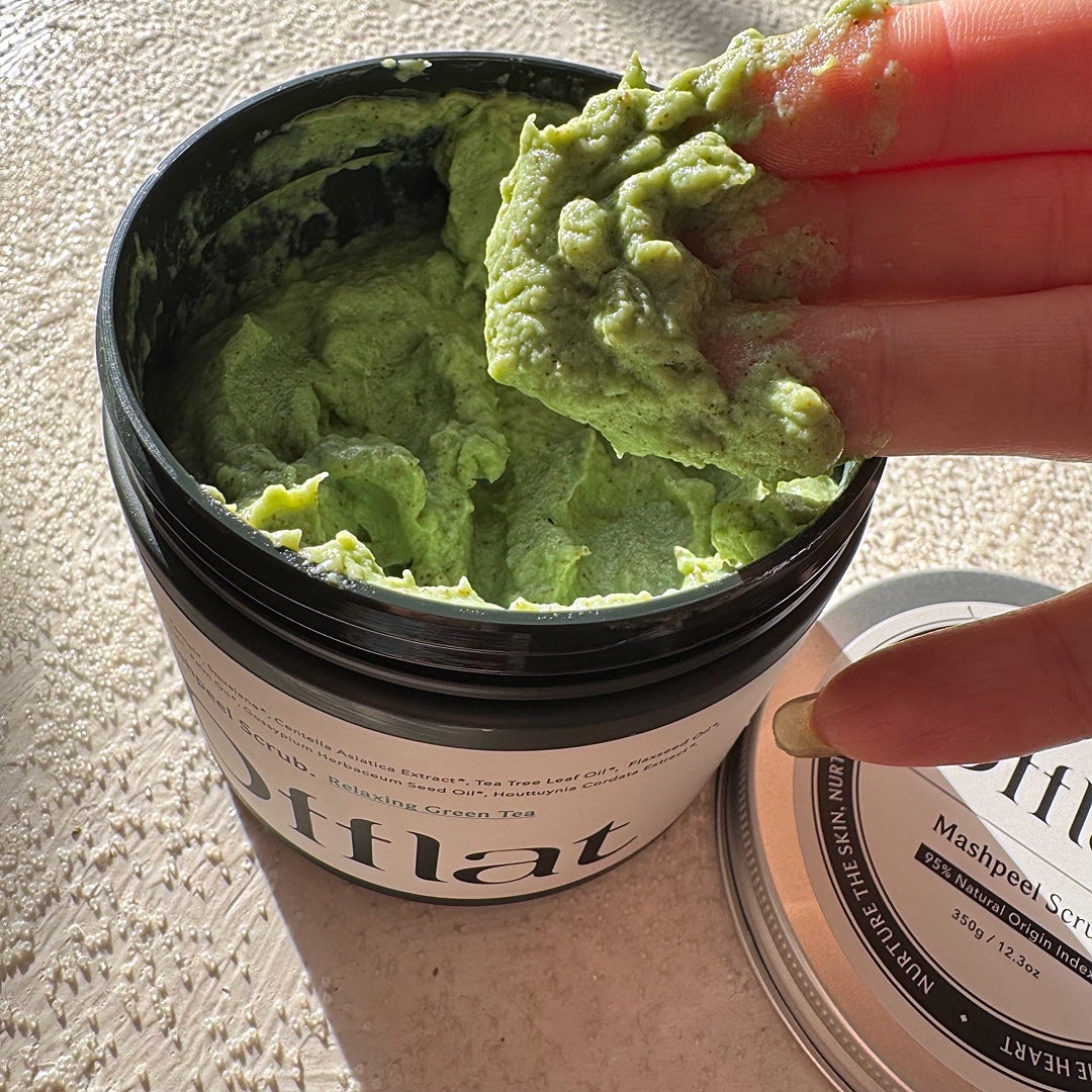 オフラットマシュピールスクラブ/Offlat/ピーリングを使ったクチコミ(4枚目)