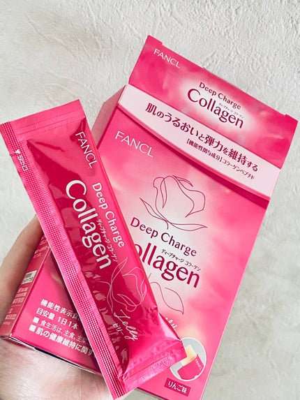 ディープチャージ コラーゲン スティックゼリー/ファンケル/美容サプリメントを使ったクチコミ(1枚目)