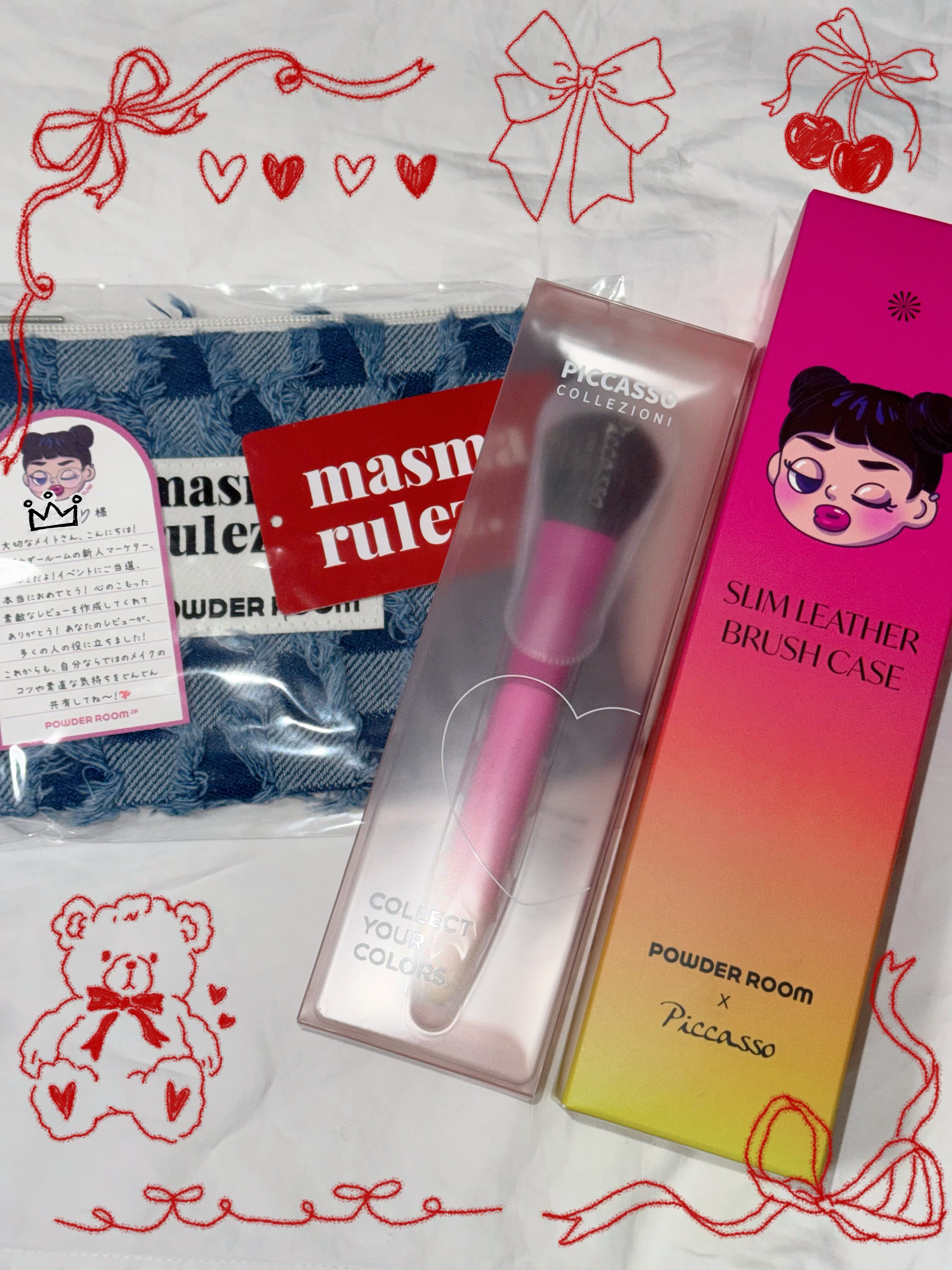 108ブラッシャー/PICCASSO/メイクブラシを使ったクチコミ（1枚目）