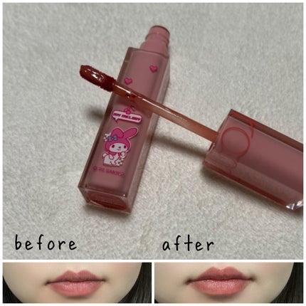 デュイフルウォーターティント/rom&nd/リップティントを使ったクチコミ(3枚目)