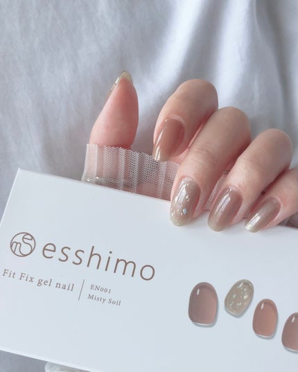 フィットフィックスジェルネイル/esshimo/ネイルシールを使ったクチコミ(4枚目)