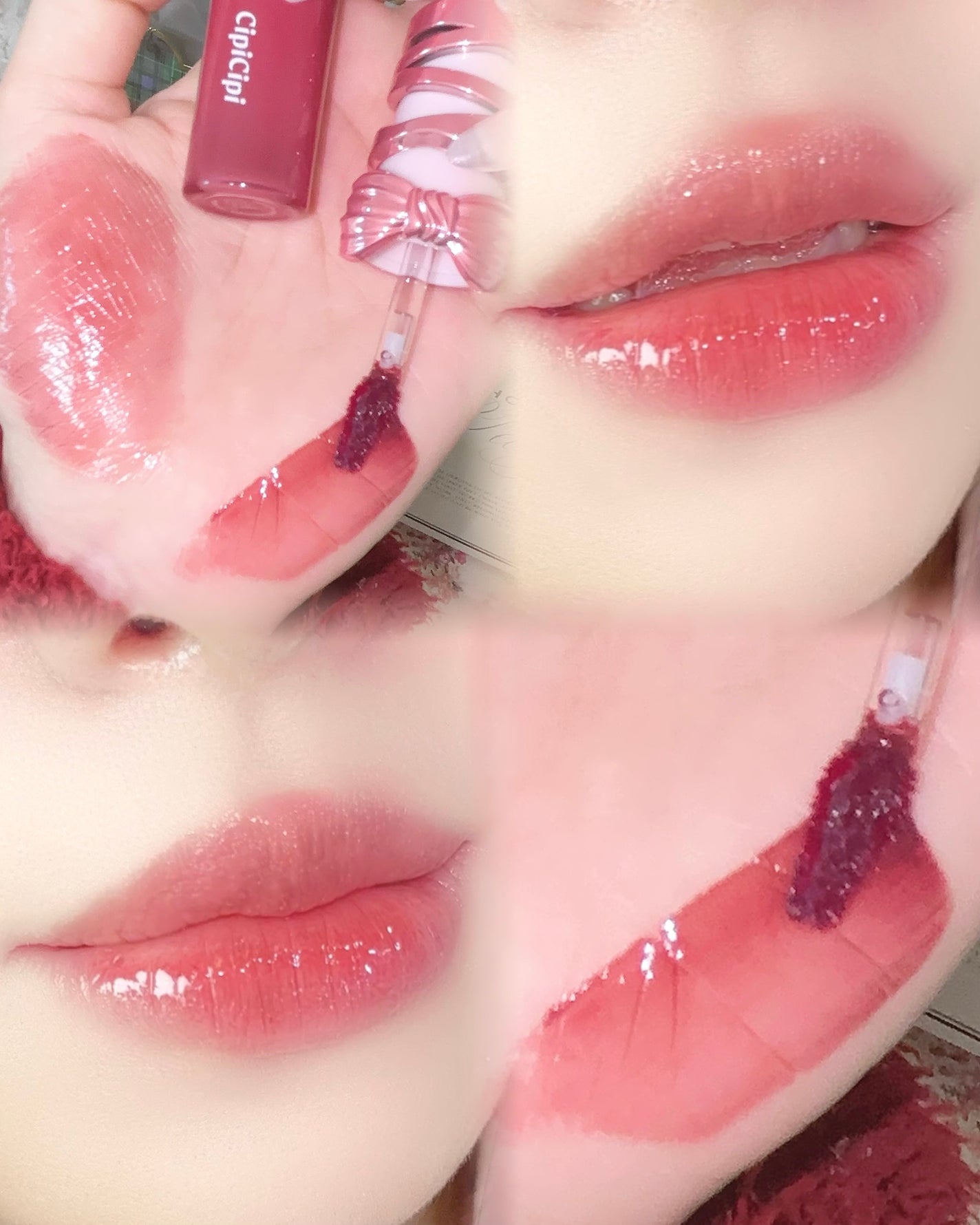 シピシピ デューイフィルムティント R/CipiCipi/リップティントを使ったクチコミ(4枚目)