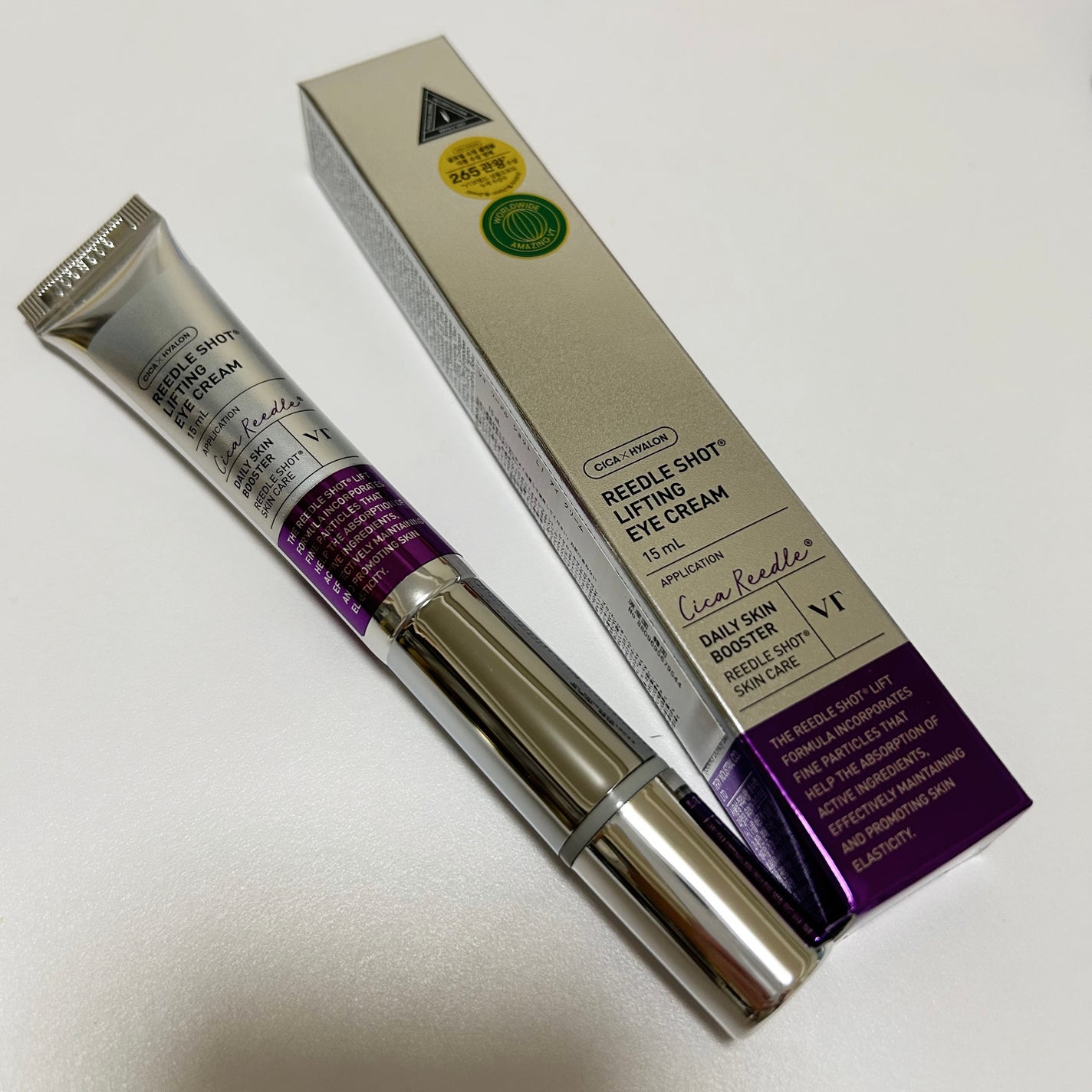 リードルショット リフティングアイクリーム/VT/アイケア・アイクリームを使ったクチコミ(1枚目)