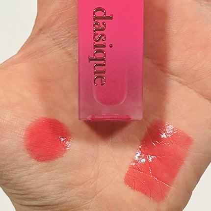 ジューシーデュイティント/dasique/リップティントを使ったクチコミ(2枚目)