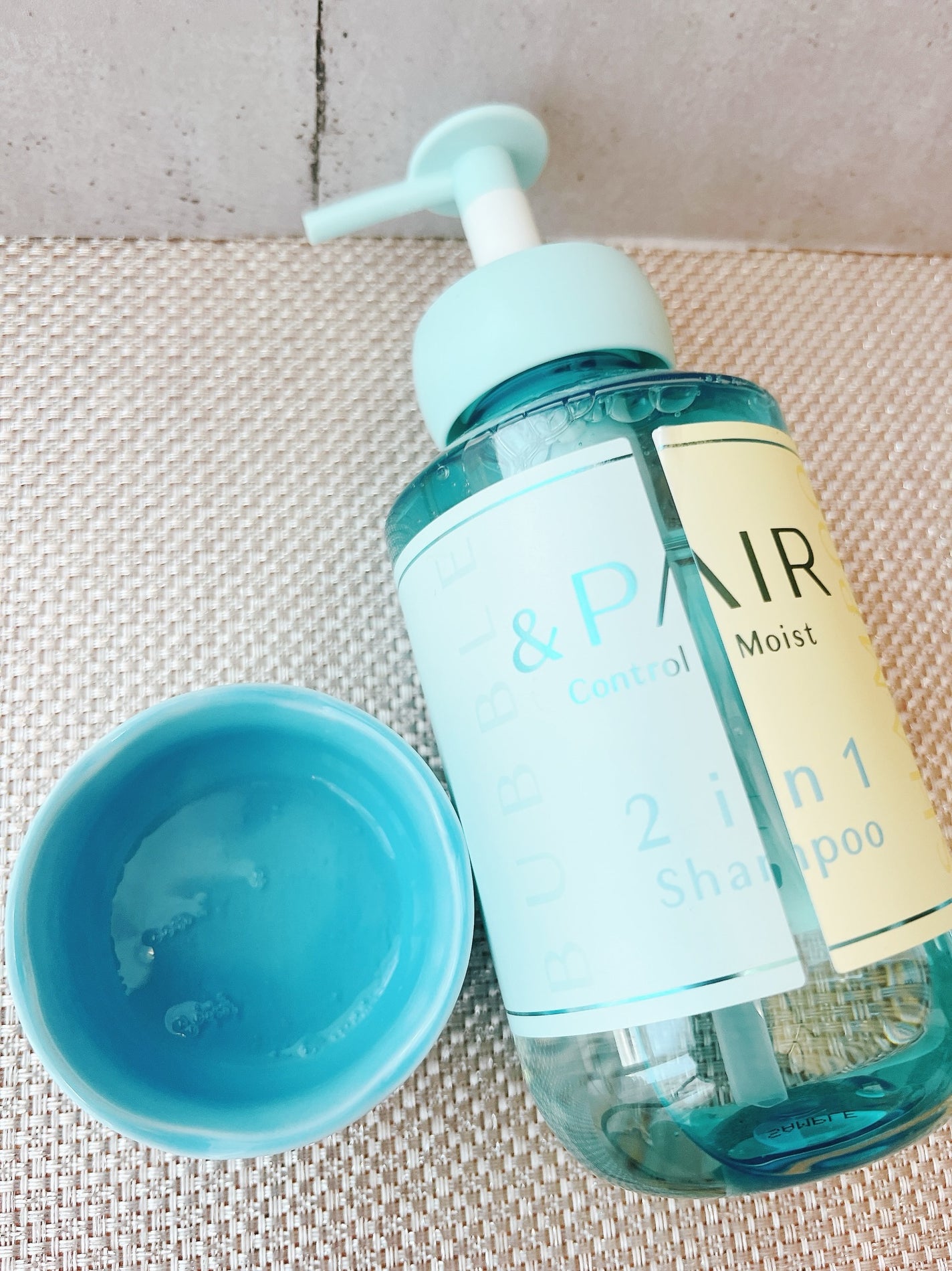 アンドペア コントロール モイスト 2in1 シャンプー&ヘアトリートメント/&PAIR/市販シャンプーを使ったクチコミ(2枚目)