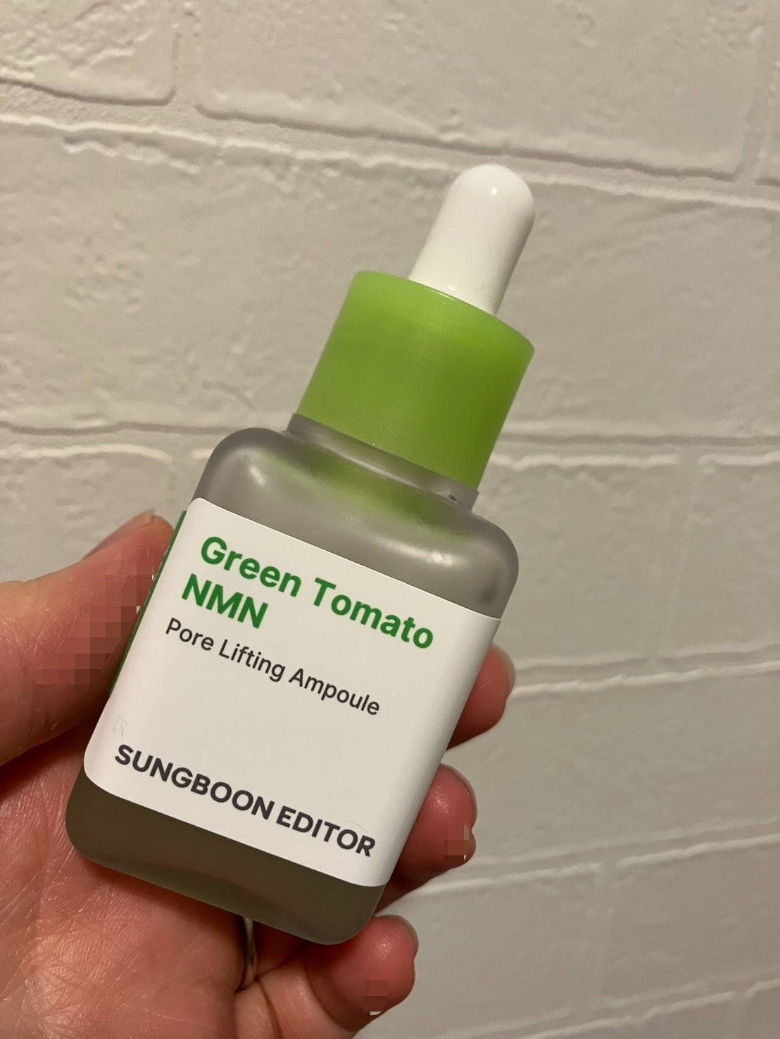 グリーントマト NMN ポア リフティング アンプル/SUNGBOON EDITOR(成分エディター)/美容液を使ったクチコミ(1枚目)
