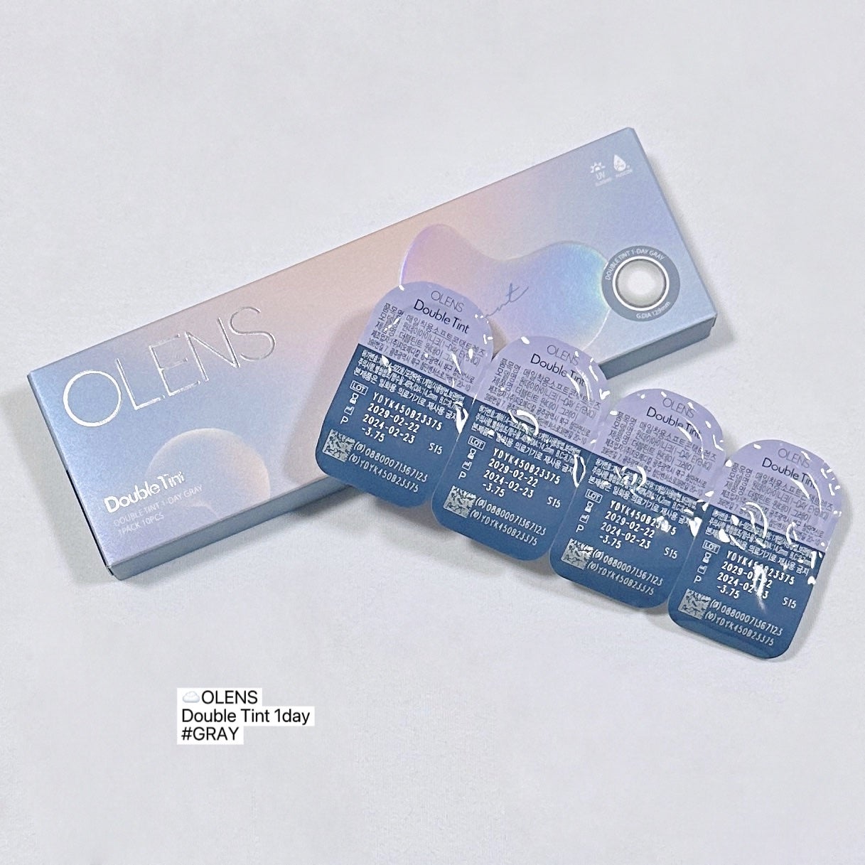 Double Tint 1day/OLENS/カラーコンタクトレンズを使ったクチコミ(5枚目)