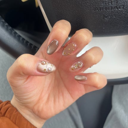 ぽんめぐ𓃠 on LIPS 「クリスマスネイル🎄アートをたくさんしようと思いましたが3時間で..」(1枚目)