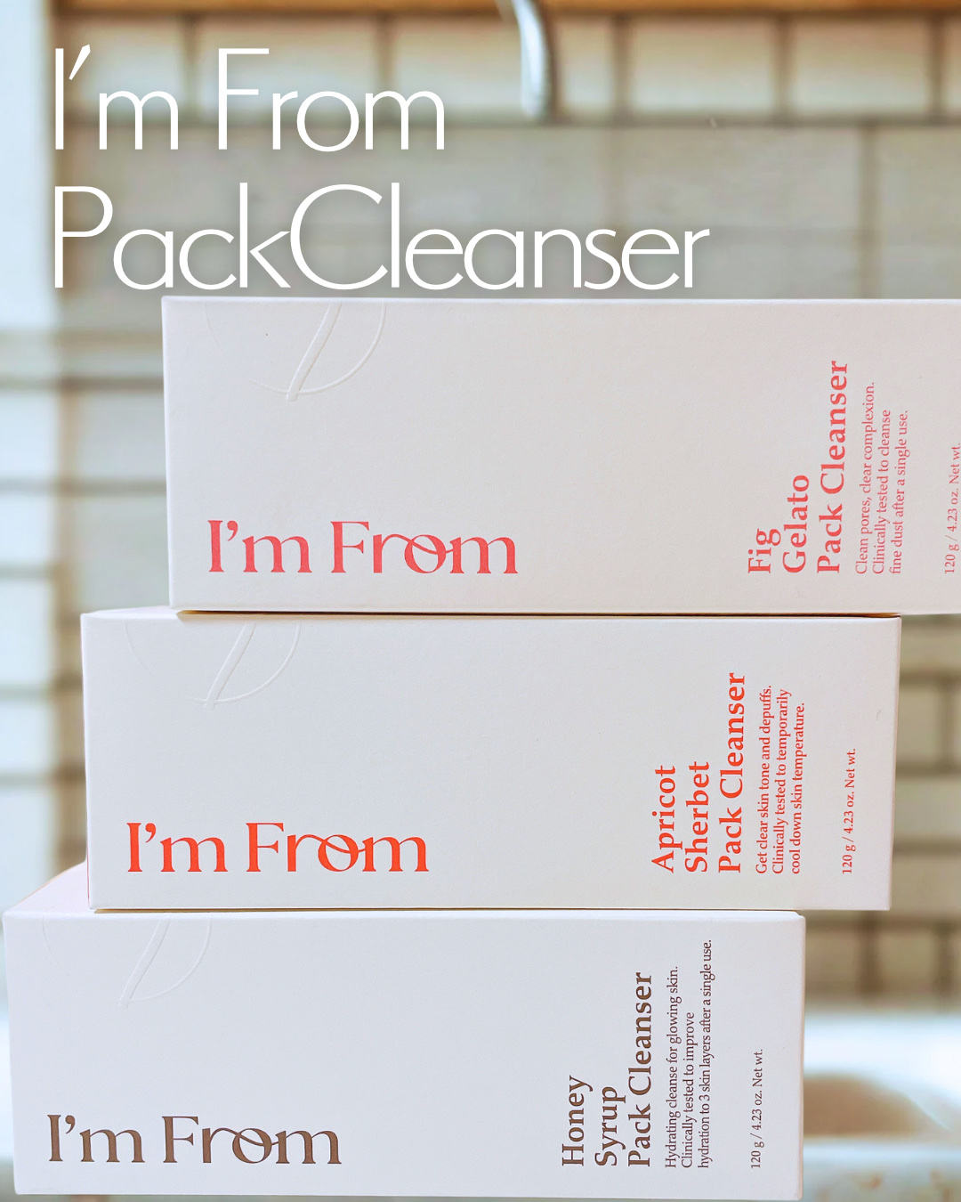 ハニーシロップパッククレンザー/I'm from/洗顔フォームを使ったクチコミ（1枚目）