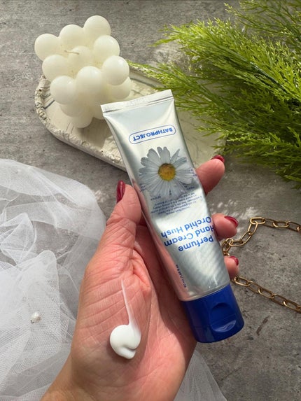 パフュームハンドクリーム オーキッドハッシュ/BATH PROJECT/ハンドクリームを使ったクチコミ(3枚目)