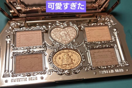 スウィーティーベア コレクション アイシャドウパレット/FlowerKnows/アイシャドウパレットを使ったクチコミ(2枚目)
