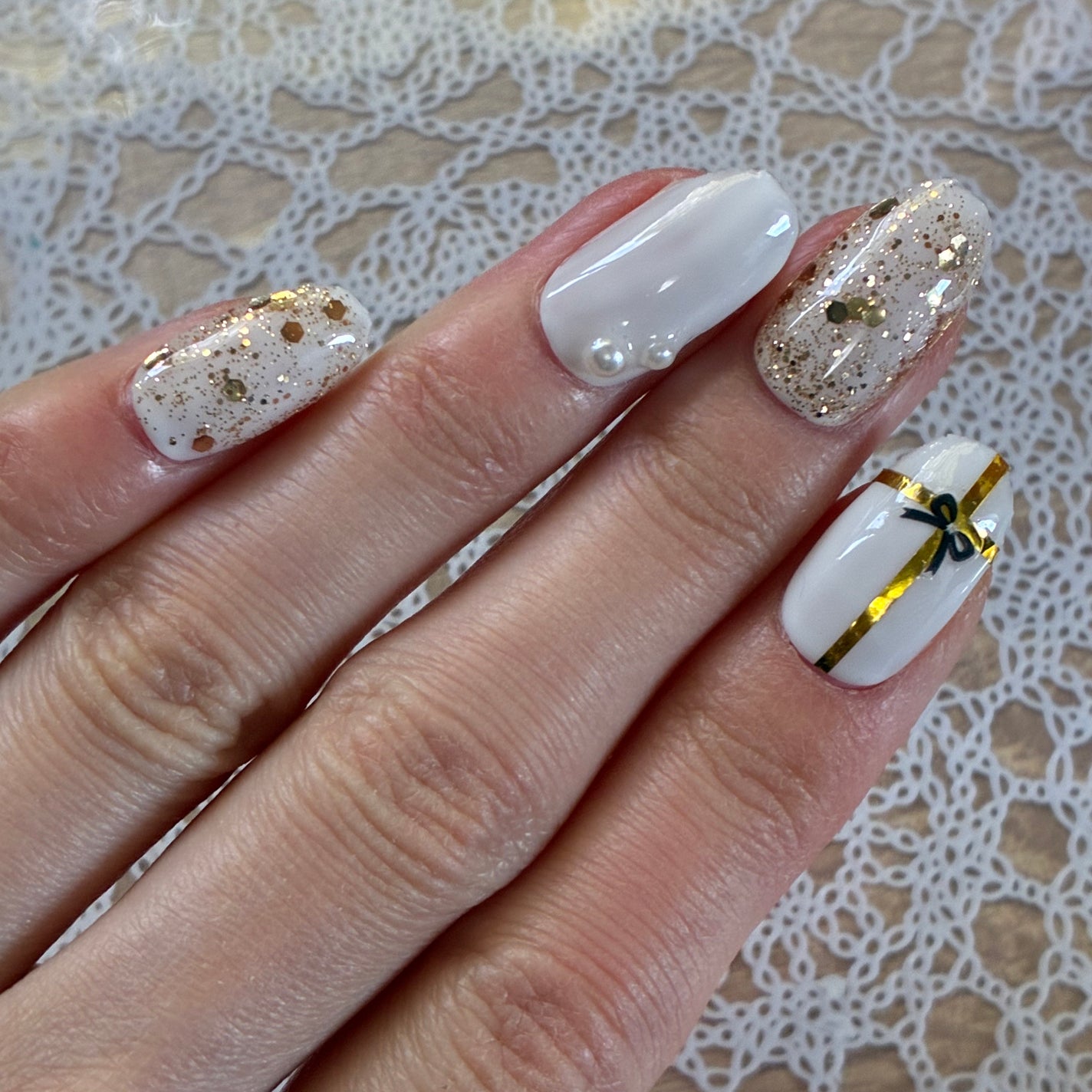 ジェルネイル(ライト対応)/セリア/ジェルネイルを使ったクチコミ(4枚目)