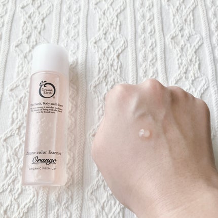 ツートンカラーエッセンス オレンジ/オーガニックアース/美容液を使ったクチコミ(7枚目)