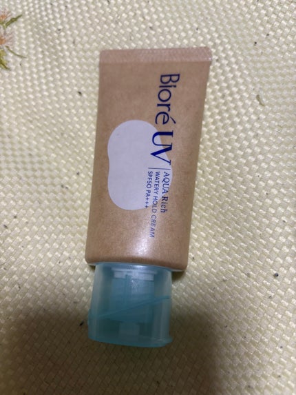 ビオレUV アクアリッチ ウォータリーホールドクリーム(水肌記憶UV)/ビオレ/日焼け止めクリームを使ったクチコミ(1枚目)