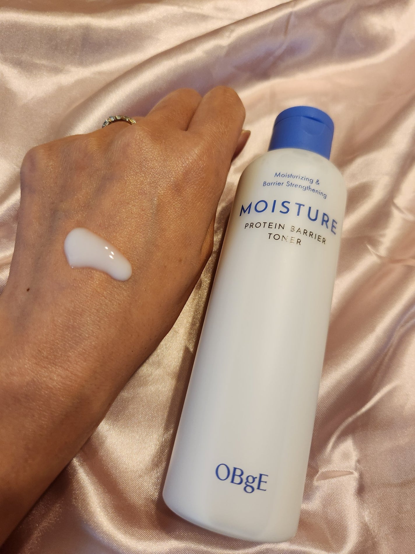 モイスチャープロテインバリアトナー/オブジェ/化粧水を使ったクチコミ(1枚目)