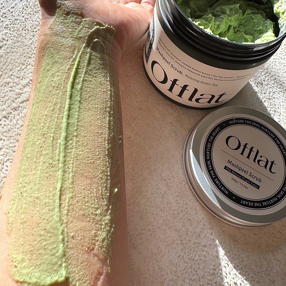 オフラットマシュピールスクラブ/Offlat/ピーリングを使ったクチコミ(5枚目)