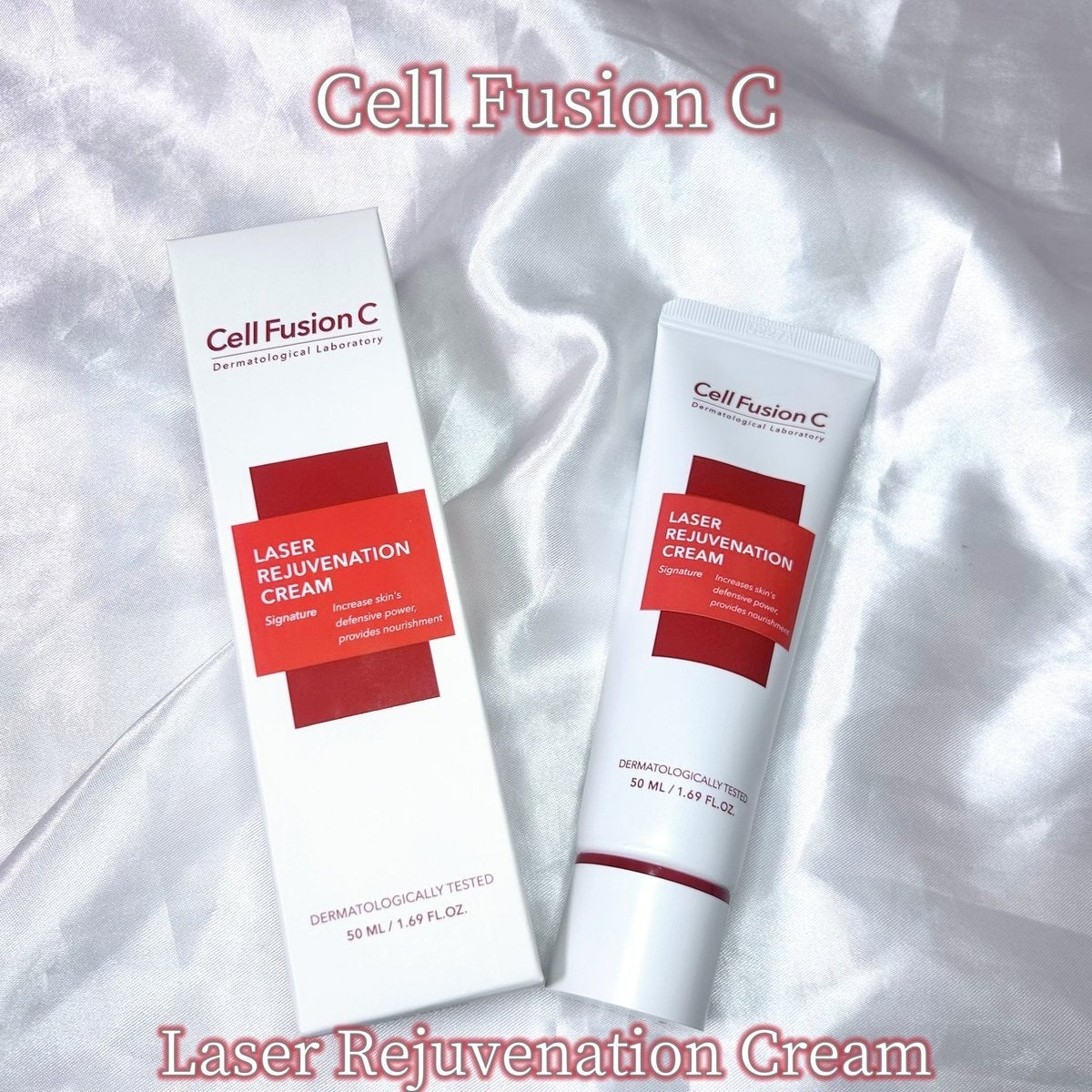 LASER REJUVENATION CREAM/Cell Fusion C(セルフュージョンシー)/フェイスクリームを使ったクチコミ(1枚目)